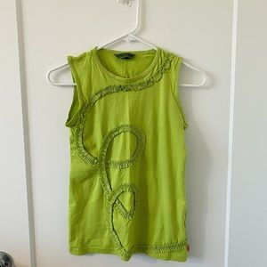 green oilily tank top 💚
